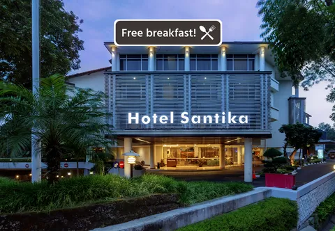 Hotel Santika Bandung di kawasan Merdeka Bandung